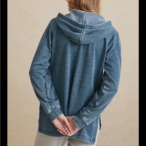Blue Hooded Sweatshirt